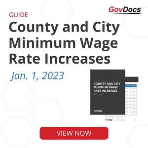 Minimum Wage Increases for 2023